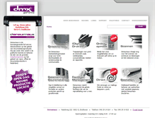 Tablet Screenshot of dmxprint.nl